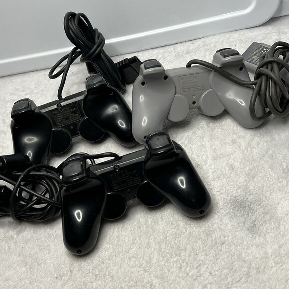 Lot Of 3 Sony PlayStation 2 Dual Shock Analog Controller For Repair/Not Working - Picture 7 of 7